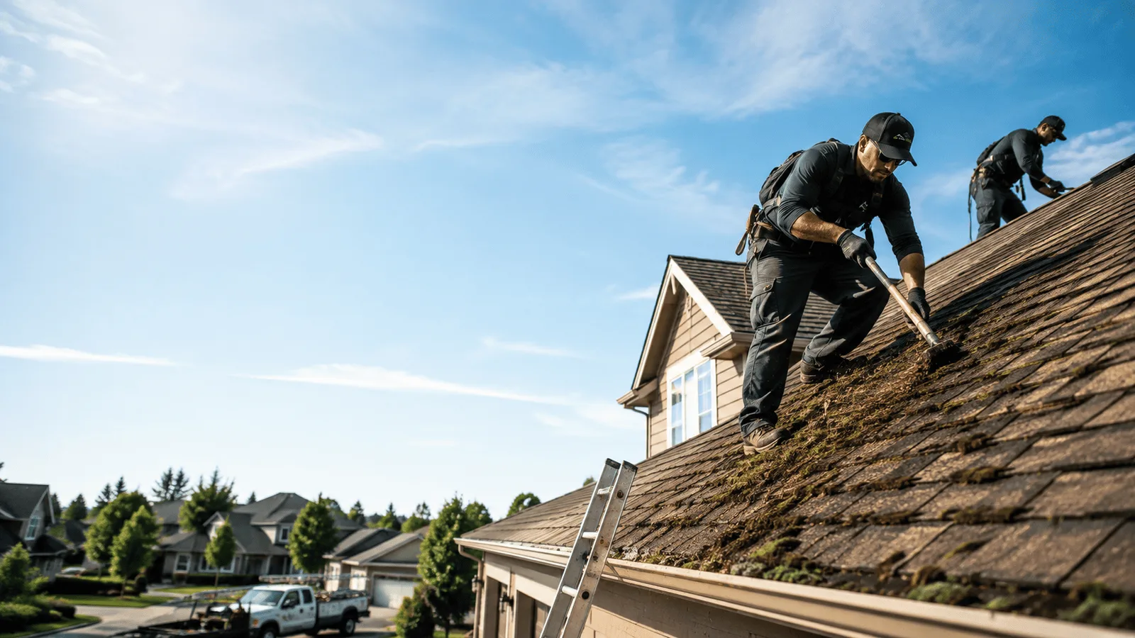 Roof Moss Removal in Mckinnon, WY near me